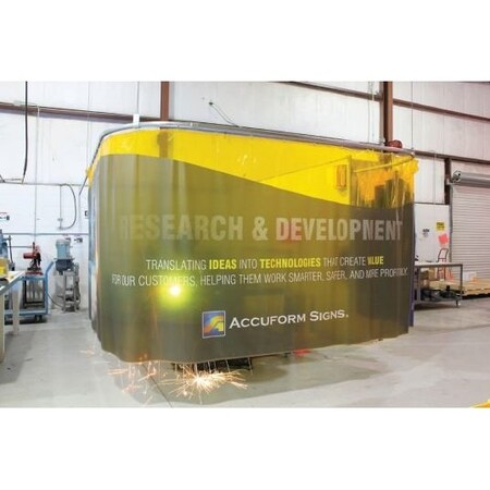 Accuform CUSTOM ONEWAY PRINTED WELDING PWD343 PWD343